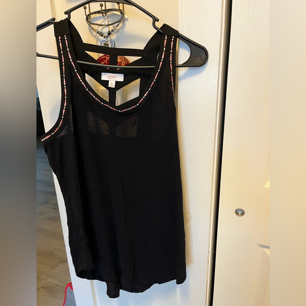 Black candies blouse